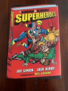The Simon & Kirby Superheroes Hardcover Book Rare First Edition